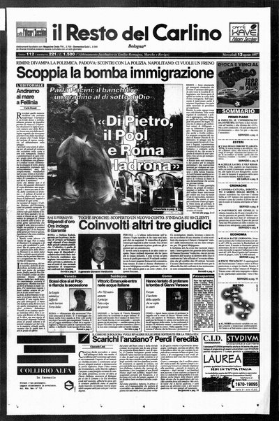 Il Resto del Carlino : giornale dell'Emilia